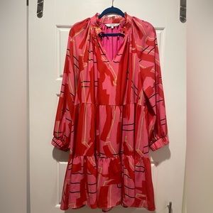 L Crosby by Mollie Burch Tiered Mini Dress